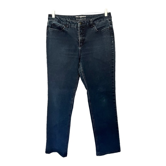Karl Lagerfeld Ikonik Karl Straight Leg Jeans | 12 - Picture 3 of 10